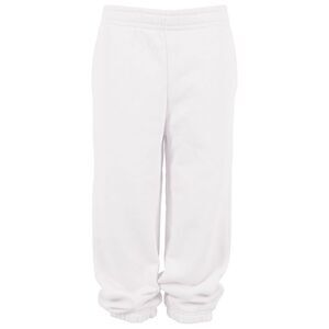 Build Your Brand Childrens/Kids Basic Sweatpants / White